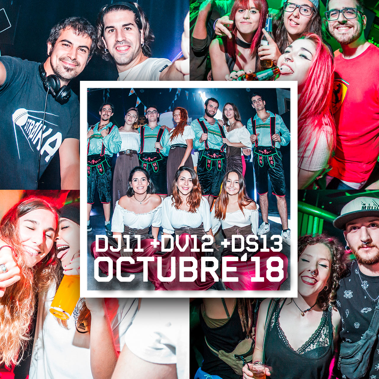 DJ11 + DV12 + DS13 OCT'18 // STROIKA SESSIONS + OCTOBER FEST